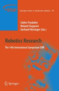 Cover image: Robotics Research 1st edition 9783642194566