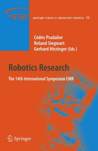 Imagen de portada: Robotics Research 1st edition 9783642194566