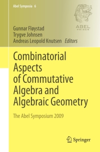 Cover image: Combinatorial Aspects of Commutative Algebra and Algebraic Geometry 1st edition 9783642194924