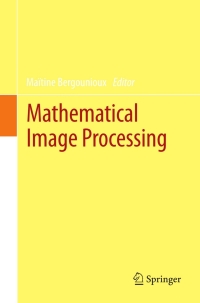 Imagen de portada: Mathematical Image Processing 1st edition 9783642196034