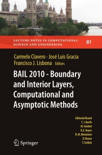 Cover image: BAIL 2010 - Boundary and Interior Layers, Computational and Asymptotic Methods 9783642268236