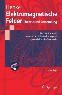 Titelbild: Elektromagnetische Felder 4th edition 9783642197451
