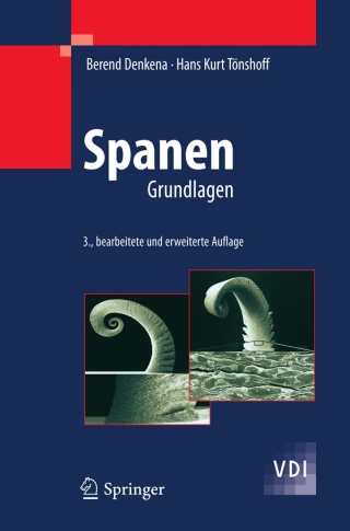 Cover image: Spanen 3rd edition 9783642197710