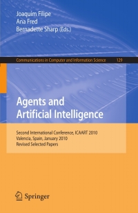 Cover image: Agents and Artificial Intelligence 1st edition 9783642198892