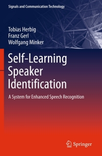 Immagine di copertina: Self-Learning Speaker Identification 9783642268809