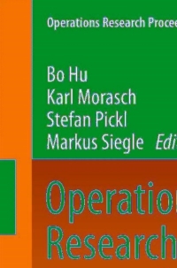 Cover image: Operations Research Proceedings 2010 1st edition 9783642200083