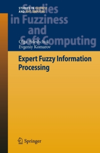 Cover image: Expert Fuzzy Information Processing 9783642267871