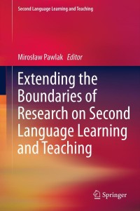 Titelbild: Extending the Boundaries of Research on Second Language Learning and Teaching 9783642270291