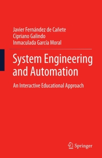 Cover image: System Engineering and Automation 9783642434136