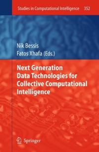 Imagen de portada: Next Generation Data Technologies for Collective Computational Intelligence 1st edition 9783642203435