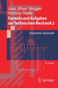 Imagen de portada: Formeln und Aufgaben zur Technischen Mechanik 2 10th edition 9783642203749