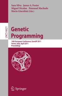 Cover image: Genetic Programming 1st edition 9783642204067