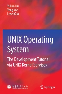 Cover image: UNIX Operating System 9783642204319