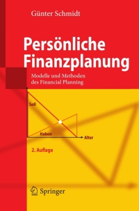 Imagen de portada: Persönliche Finanzplanung 2nd edition 9783642204586