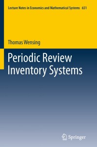 Imagen de portada: Periodic Review Inventory Systems 9783642204784