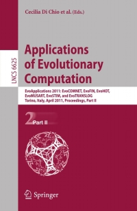 Cover image: Applications of Evolutionary Computation 1st edition 9783642205194
