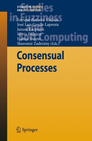 Cover image: Consensual Processes 1st edition 9783642205323