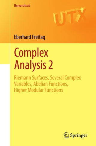 Cover image: Complex Analysis 2 2nd edition 9783642205538