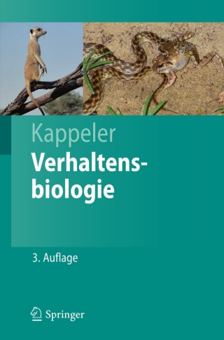 Imagen de portada: Verhaltensbiologie 3rd edition 9783642206528