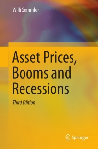 Omslagafbeelding: Asset Prices, Booms and Recessions 3rd edition 9783642206795