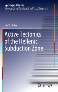 Imagen de portada: Active tectonics of the Hellenic subduction zone 9783642208034