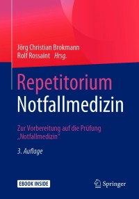 Cover image: Repetitorium Notfallmedizin 3rd edition 9783642208140