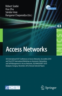 Cover image: Access Networks 1st edition 9783642209307