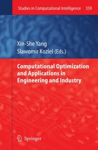 Immagine di copertina: Computational Optimization and Applications in Engineering and Industry 1st edition 9783642209857