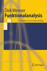 Cover image: Funktionalanalysis 7th edition 9783642210167