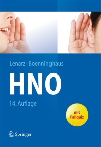 Imagen de portada: Hals-Nasen-Ohren-Heilkunde 14th edition 9783642211300