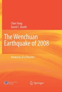 Cover image: The Wenchuan Earthquake of 2008 9783642211584