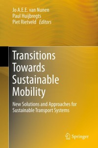 Cover image: Transitions Towards Sustainable Mobility 1st edition 9783642211911