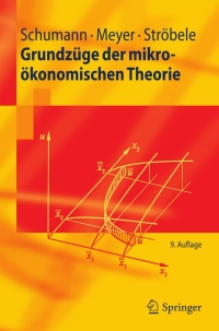 Cover image: Grundzüge der mikroökonomischen Theorie 9th edition 9783642212246