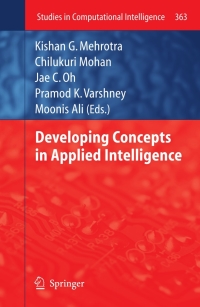 Titelbild: Developing Concepts in Applied Intelligence 1st edition 9783642213311