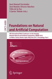 Cover image: Foundations on Natural and Artificial Computation 1st edition 9783642213434