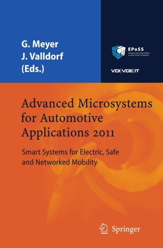 Cover image: Advanced Microsystems for Automotive Applications 2011 1st edition 9783642213809