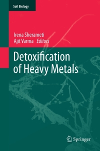 صورة الغلاف: Detoxification of Heavy Metals 9783642214073