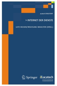 Cover image: Internet der Dienste 1st edition 9783642215063