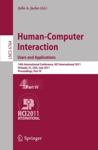 Titelbild: Human-Computer Interaction: Users and Applications 1st edition 9783642216183