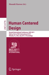 Immagine di copertina: Human Centered Design 9783642217524