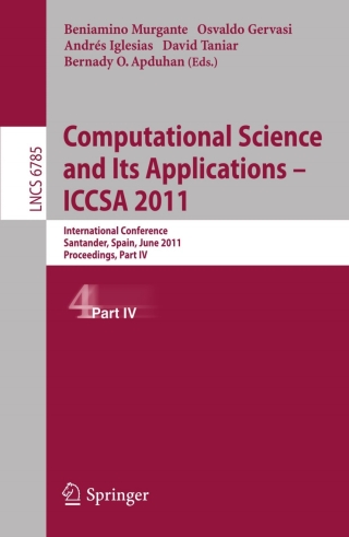 Omslagafbeelding: Computational Science and Its Applications - ICCSA 2011 9783642218972