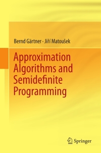 صورة الغلاف: Approximation Algorithms and Semidefinite Programming 9783642220142