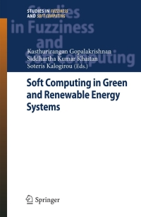 Titelbild: Soft Computing in Green and Renewable Energy Systems 9783642221750