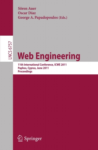 Imagen de portada: Web Engineering 9783642222320