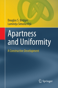 Cover image: Apartness and Uniformity 9783642269967