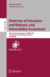 Omslagafbeelding: Detection of Intrusions and Malware, and Vulnerability Assessment 1st edition 9783642224232