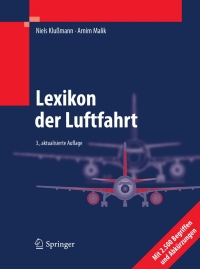 صورة الغلاف: Lexikon der Luftfahrt 3rd edition 9783642224997