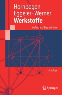 Imagen de portada: Werkstoffe 10th edition 9783642225604