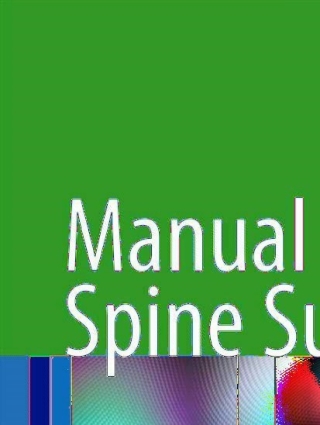 Cover image: Manual of Spine Surgery 9783642226816