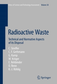 Imagen de portada: Radioactive Waste 9783642229244